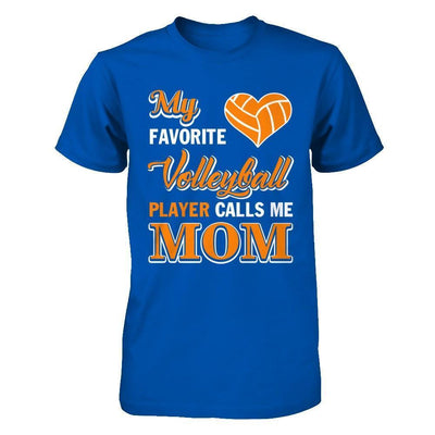My Favorite Volleyball Player Calls Me Mom-T-Shirt & Hoodie-Premium T-Shirt-Royal