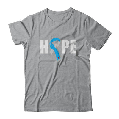 Hope Cure Fight T1D T2D Diabetic Diabetes Warrior-T-Shirt & Hoodie-Classic T-Shirt-Sport Grey