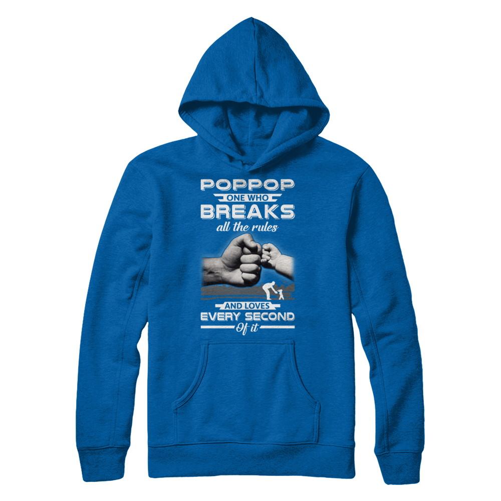 Poppy One Who Breaks All The Rules And Loves Every Second Of It-T-Shirt & Hoodie-Pullover Hoodie-Royal