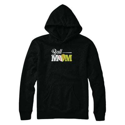 Funny Softball Mom Baseball Mom Mothers Day-T-Shirt & Tank Top-Pullover Hoodie-Black