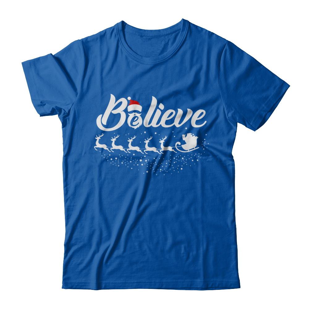 Believe Best Santa Christmas Gifts-T-Shirt & Sweatshirt-Premium T-Shirt-Royal