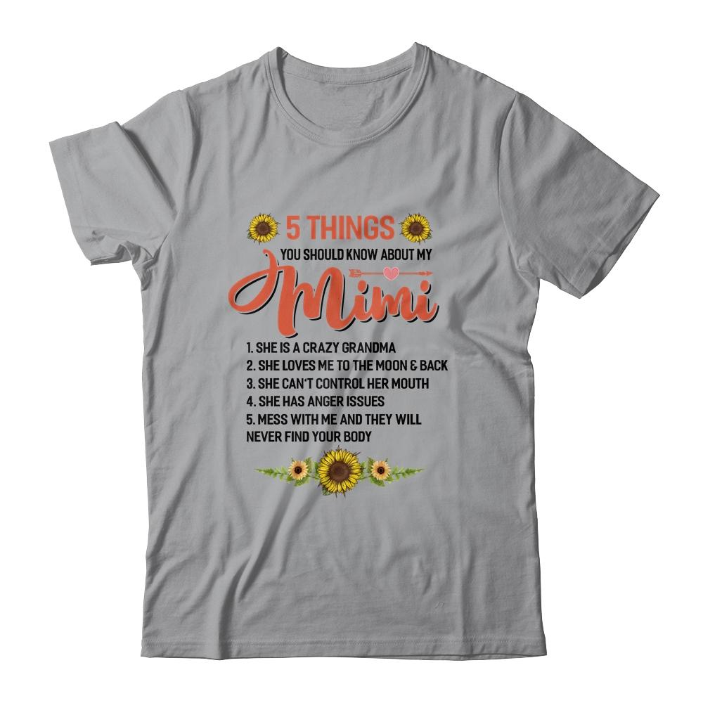 5 Things You Should Know About My Mimi-T-Shirt & Hoodie-Classic T-Shirt-Sport Grey