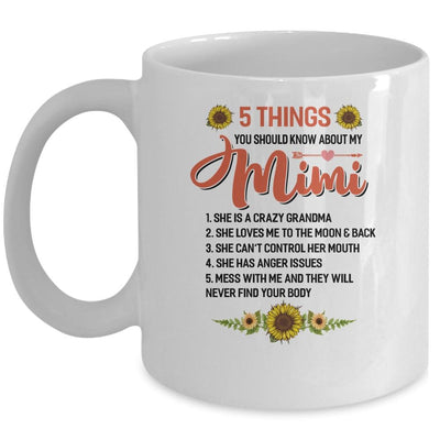 5 Things You Should Know About My Mimi Mug-Coffee Mug-Mug-White