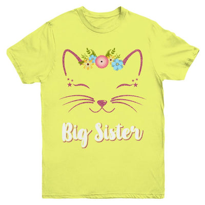 Kitty Cat Big Sister I'm Going To Be A Big Sister Youth-Youth Shirt-Youth T-Shirt-Daisy