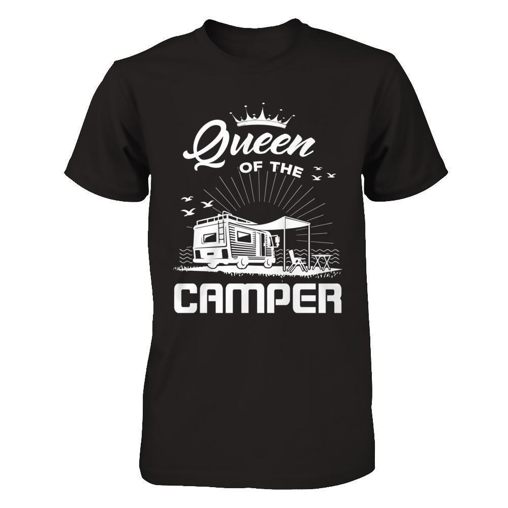 Queen Of The Camper-T-Shirt & Hoodie-Premium T-Shirt-Black