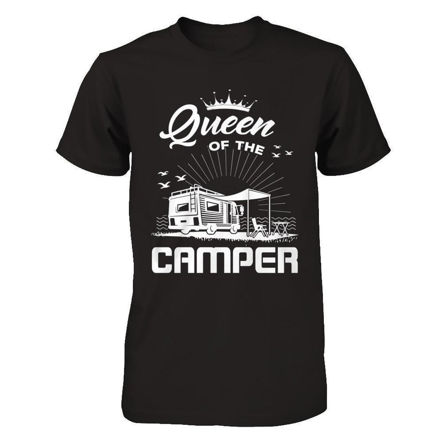 Queen Of The Camper-T-Shirt & Hoodie-Premium T-Shirt-Black