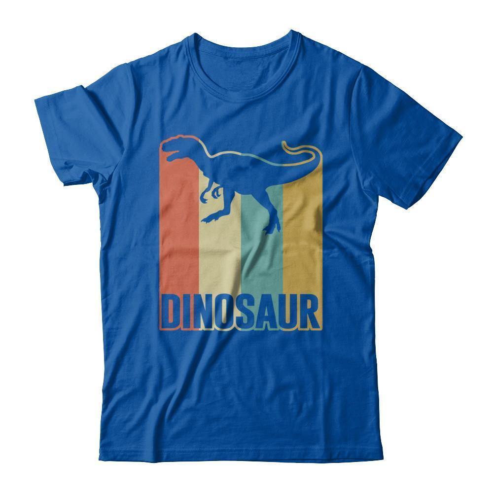 Classic Vintage Retro Style Dinosaur-T-Shirt & Hoodie-Premium T-Shirt-Royal