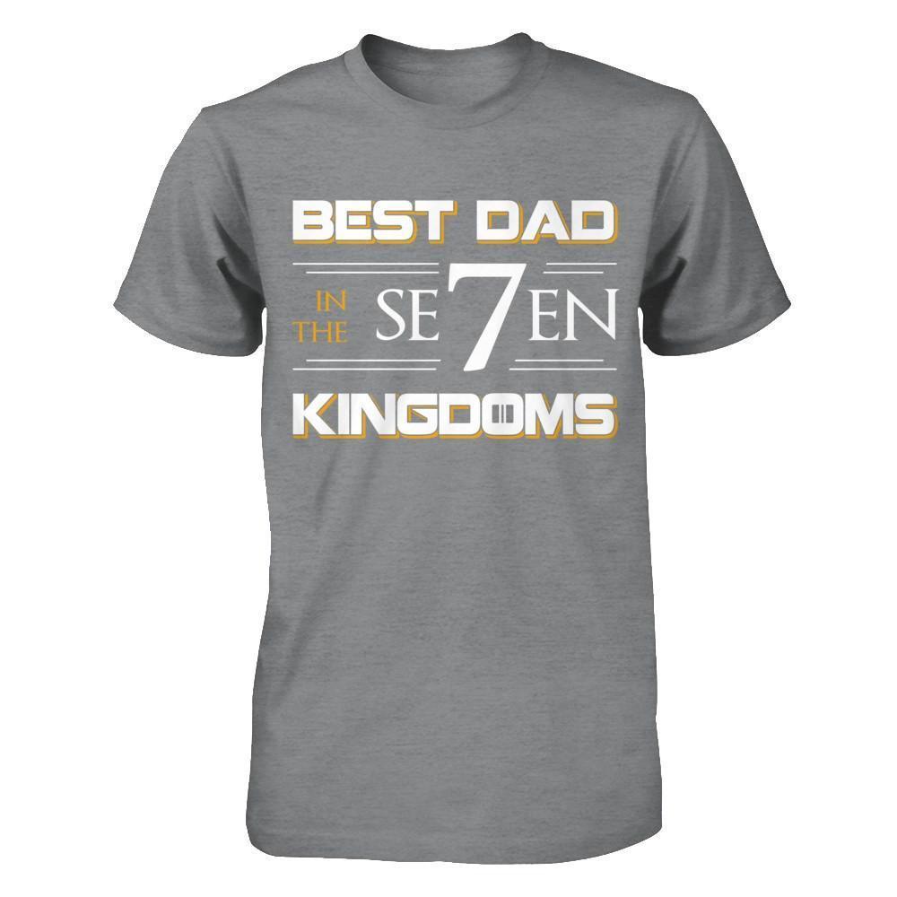 Best Dad In The Seven Kingdoms-T-Shirt & Hoodie-Classic T-Shirt-Sport Grey