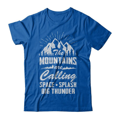 The Mountains Are Calling Space Splash Big Thunder-T-Shirt & Hoodie-Premium T-Shirt-Royal