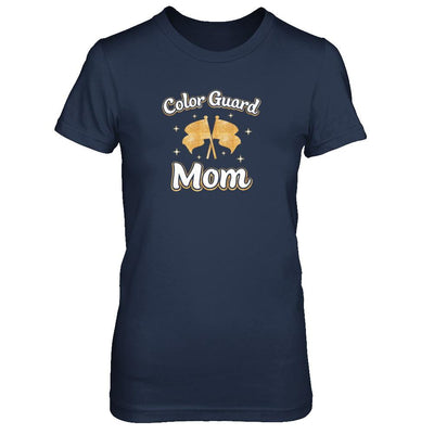 Mothers Day Gifts For Color Guard Mom-T-Shirt & Tank Top-Women's T-Shirt-Navy