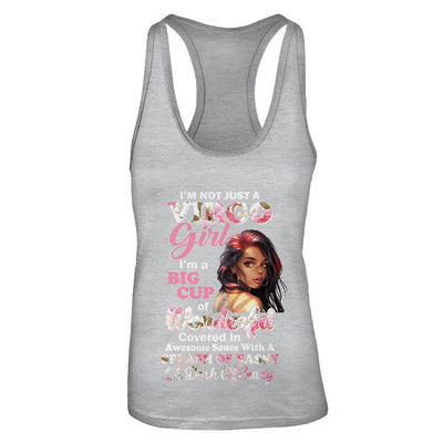 I'm Not Just A Virgo Girl August September Birthday Gifts-T-Shirt & Tank Top-Women's Ideal Racerback Tank-Heather Grey