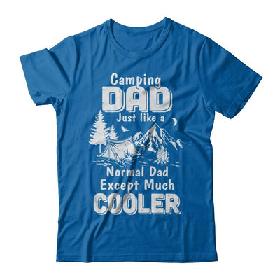 Camping Dad Except Much Cooler-T-Shirt & Hoodie-Classic T-Shirt-Royal