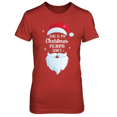 This Is My Christmas Pajama-T-Shirt & Sweatshirt-Women's T-Shirt-Red