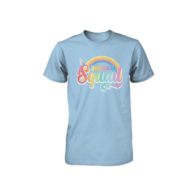 Kindergarten Squad Cute Rainbow Unicorn Back To School Youth-Youth Shirt-Toddler T-Shirt-Light Blue