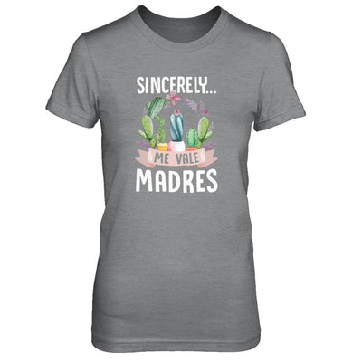 Sincerely Me Vale Madres Cactus-T-Shirt & Tank Top-Women's T-Shirt-Sport Grey
