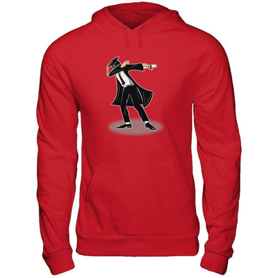Funny Dabbing Senior College High School Graduation 2018-T-Shirt & Hoodie-Pullover Hoodie-Red