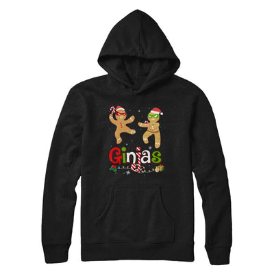 Ginjas Gingerbread Ninjas Funny Christmas Gifts-T-Shirt & Hoodie-Pullover Hoodie-Black