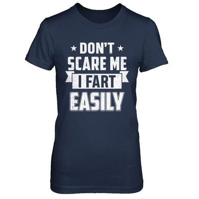 Halloween Don't Scare Me I Fart Easily-T-Shirt & Hoodie-Women's T-Shirt-Navy