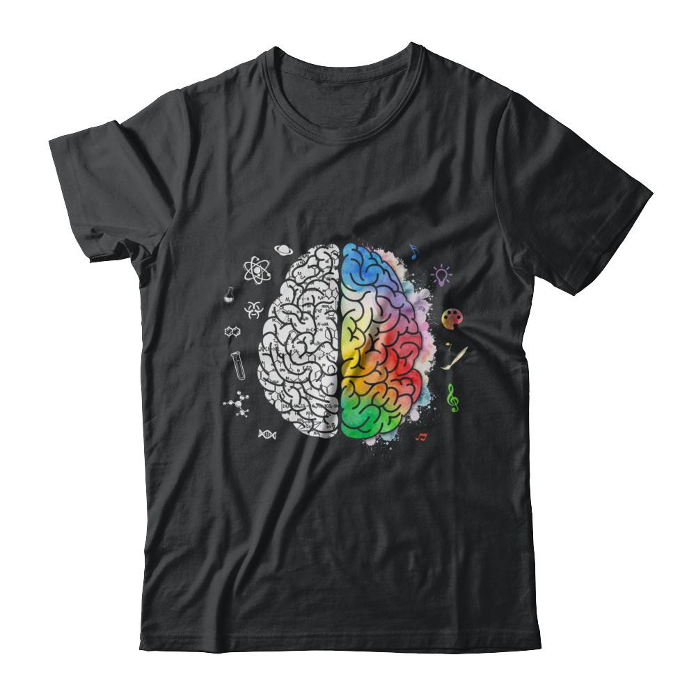 Colorful Brain Chemistry Science And Art