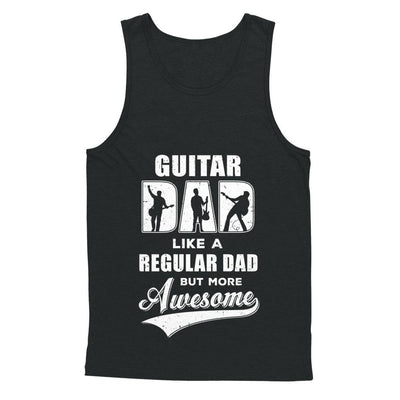 Guitar Dad Player Musician Awesome Fathers Day Gift-T-Shirt & Hoodie-Unisex Tank-Black