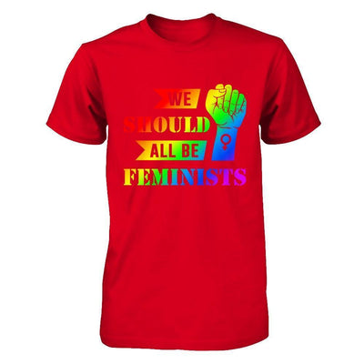 We Should All Be Feminists Lgbt-T-Shirt & Hoodie-Premium T-Shirt-Red