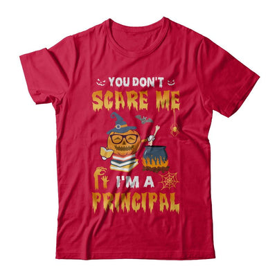 You Don't Scare Me I'm A Principal Halloween Costume-T-Shirt & Hoodie-Classic T-Shirt-Red
