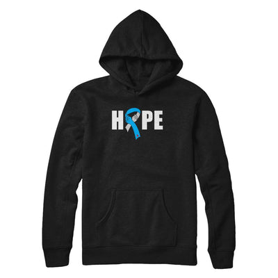 Hope Cure Fight T1D T2D Diabetic Diabetes Warrior-T-Shirt & Hoodie-Pullover Hoodie-Black