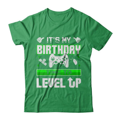It's My Birthday Time To Level Up-T-Shirt & Hoodie-Premium T-Shirt-Kelly Green