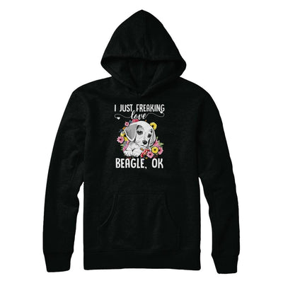 Dog I Just Freaking Love Beagle-T-Shirt & Tank Top-