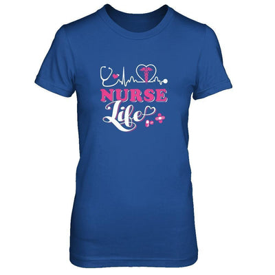 Nurse Life Lover-T-Shirt & Tank Top-Women's T-Shirt-Royal