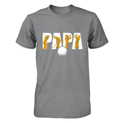Golf Papa Father's Day-T-Shirt & Hoodie-Classic T-Shirt-Sport Grey