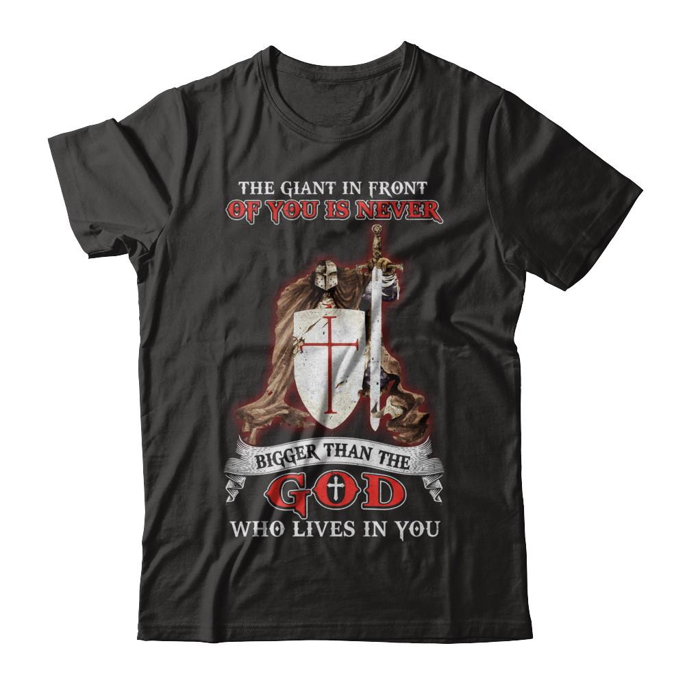 Knight Templar The Giant In Front Never Bigger Than The God