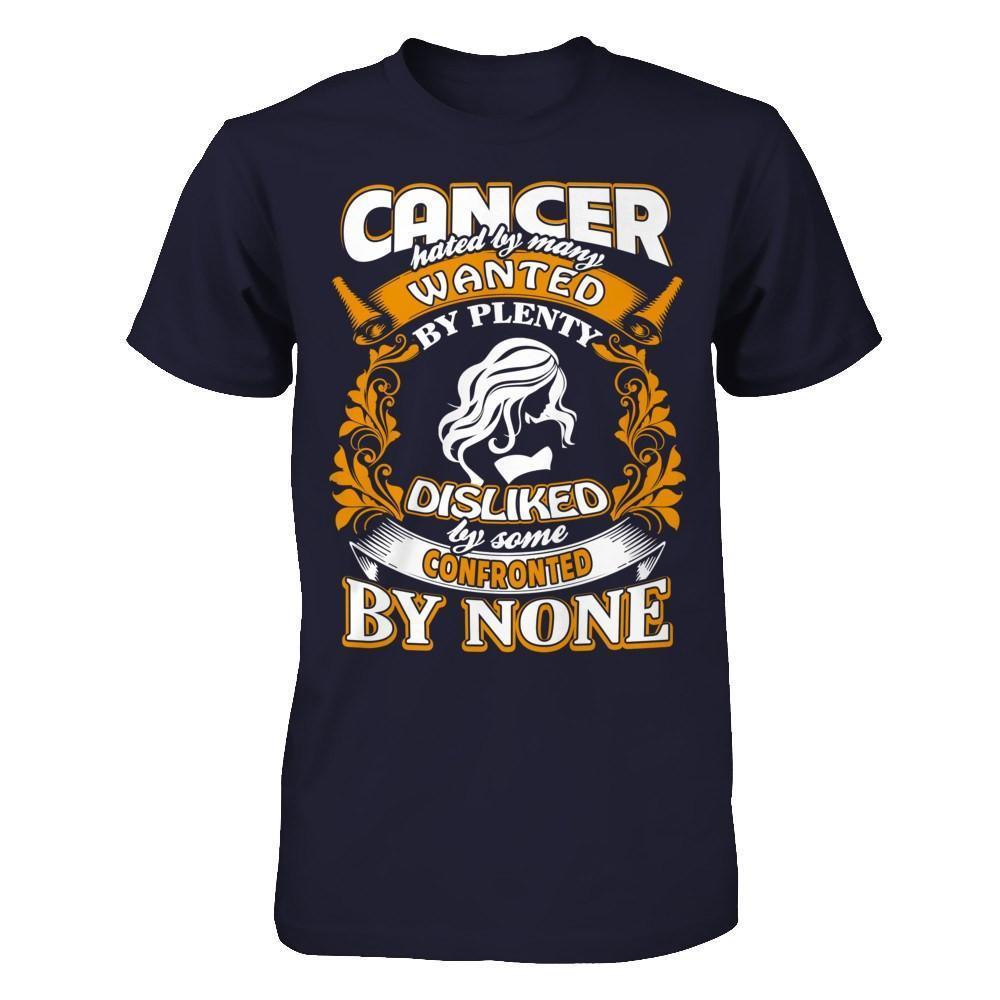 Cancer Hated By Many Wanted By Plenty-T-Shirt & Hoodie-Premium T-Shirt-Midnight Navy