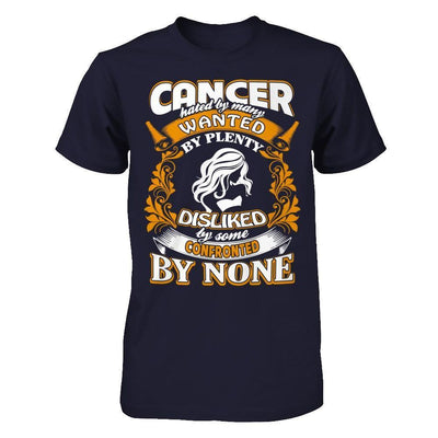 Cancer Hated By Many Wanted By Plenty-T-Shirt & Hoodie-Premium T-Shirt-Midnight Navy