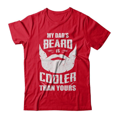 My Dad's Beard Is Cooler Than Yours-T-Shirt & Hoodie-Premium T-Shirt-Red