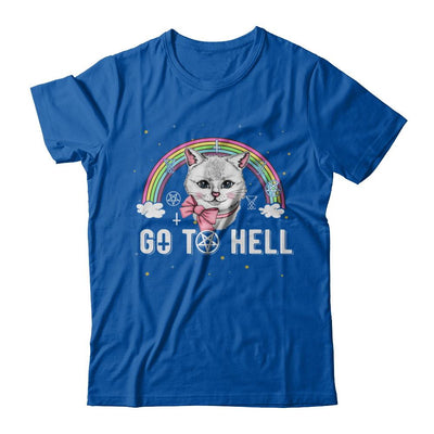 Heavy Metal Metalhead Cats Go To Hell-T-Shirt & Hoodie-Premium T-Shirt-Royal