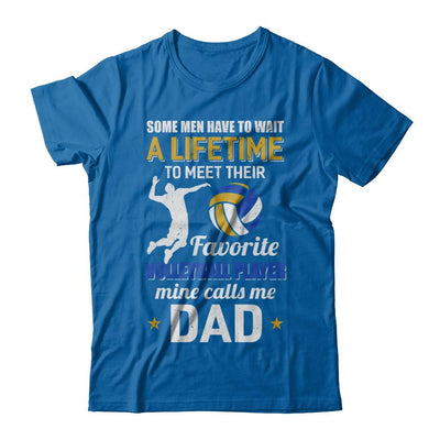 Funny My Favorite Volleyball Player Calls Me Dad-T-Shirt & Hoodie-