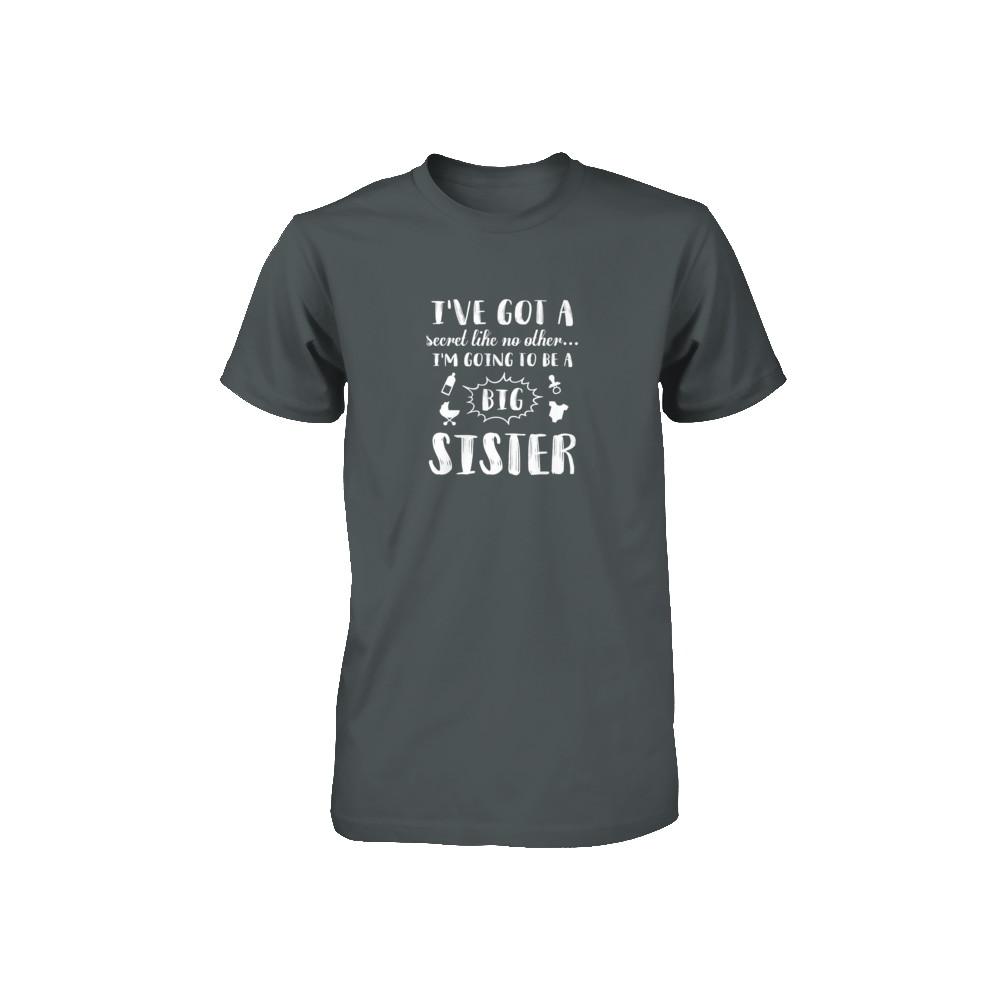 Secret Like No Other I'm Going To Be A Big Sister Youth-Youth Shirt-Toddler T-Shirt-Charcoal