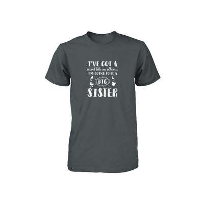 Secret Like No Other I'm Going To Be A Big Sister Youth-Youth Shirt-Toddler T-Shirt-Charcoal