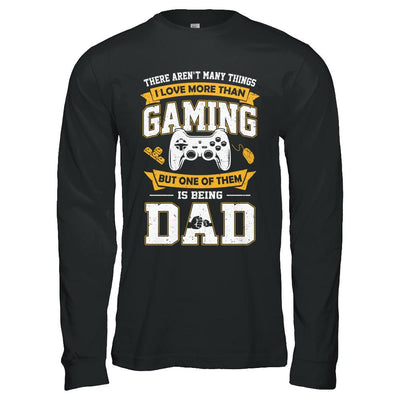 Video Game Gaming Dad Funny Fathers Day Gifts-T-Shirt & Hoodie-Long Sleeve T-Shirt-Black