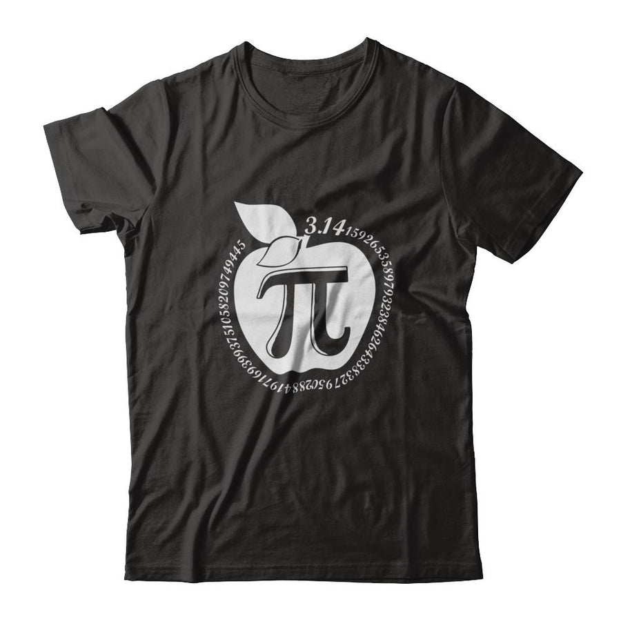 Apple Pi Math Happy Pi Day Teacher-T-Shirt & Hoodie-Premium T-Shirt-Black