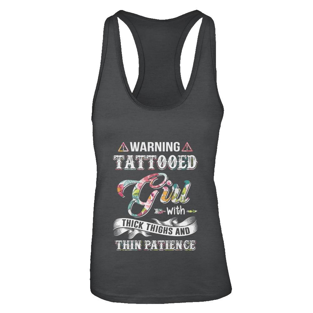Warning Tattooed Girl With Thick Thighs And Thin Patience