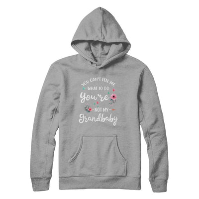 You Can't Tell Me What To Do You're Not My Grandbaby-T-Shirt & Hoodie-Pullover Hoodie-Light Steel