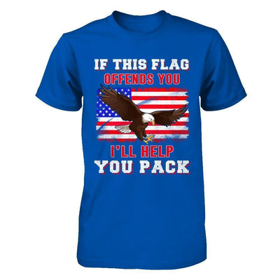 If This Flag Offends You I'll Help You Pack-T-Shirt & Hoodie-Premium T-Shirt-Royal