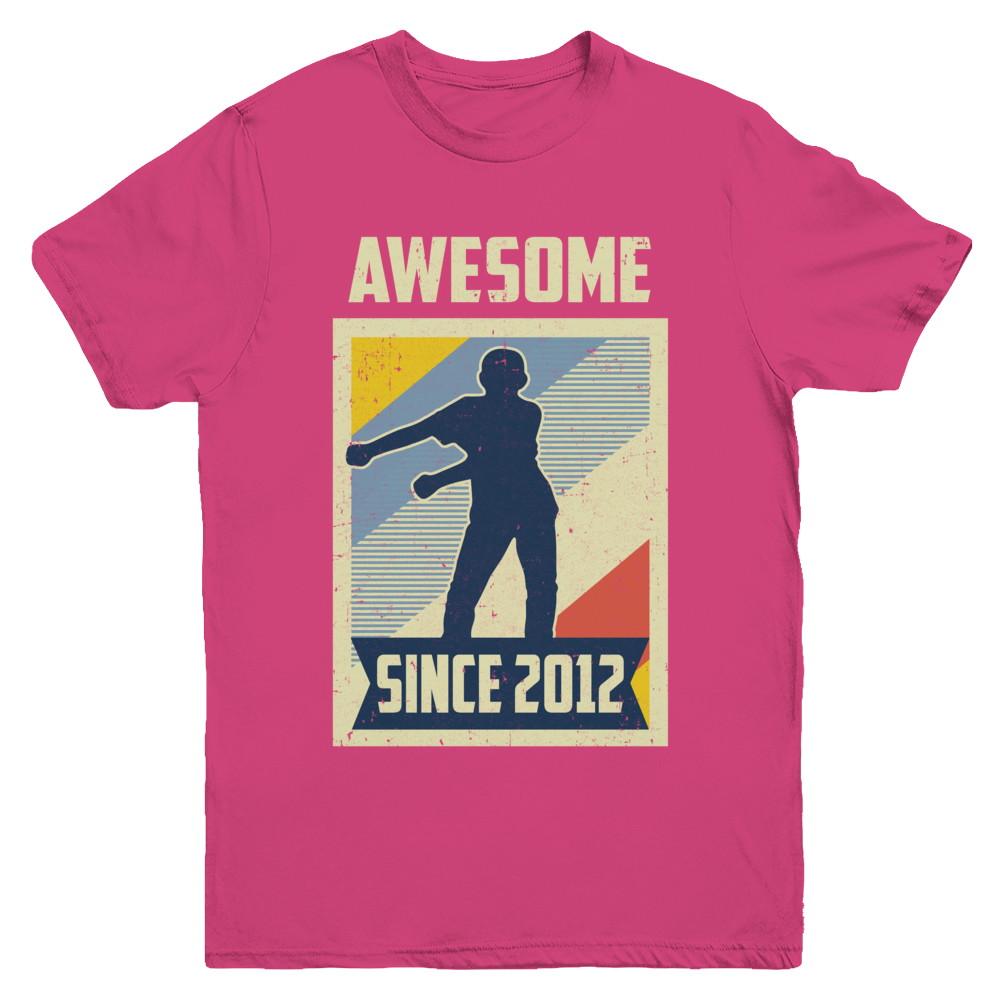 Vintage Floss 9th 2012 Birthday Gift for 9 Years Old Youth-Youth Shirt-Youth T-Shirt-Heliconia
