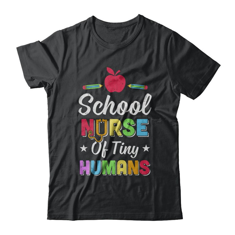 School Nurse Of Tiny Humans-T-Shirt & Hoodie-Classic T-Shirt-Black