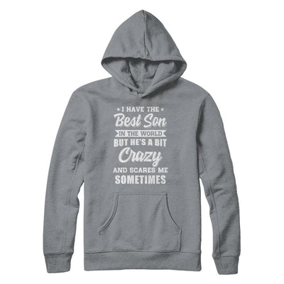 I Have The Best Son In The World Dad Fathers Day-T-Shirt & Hoodie-Pullover Hoodie-Light Steel