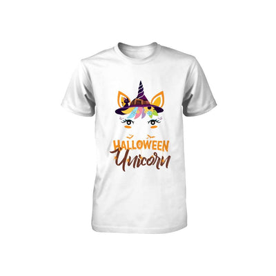 Halloween Costume Unicorn Witch Bats Youth-Youth Shirt-Toddler T-Shirt-White