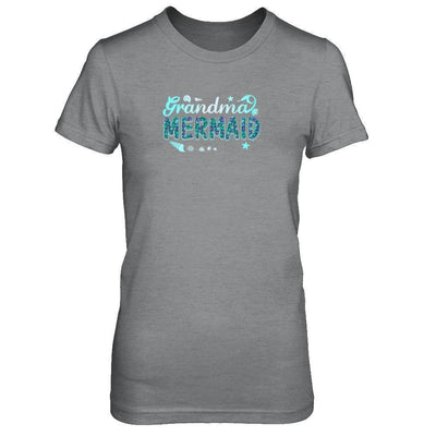 Grandma Mermaid-T-Shirt & Tank Top-Women's T-Shirt-Sport Grey