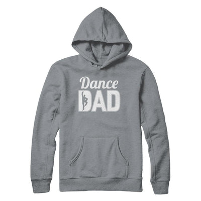Dance Dad Ballet Dancer Father's Day-T-Shirt & Hoodie-Pullover Hoodie-Light Steel